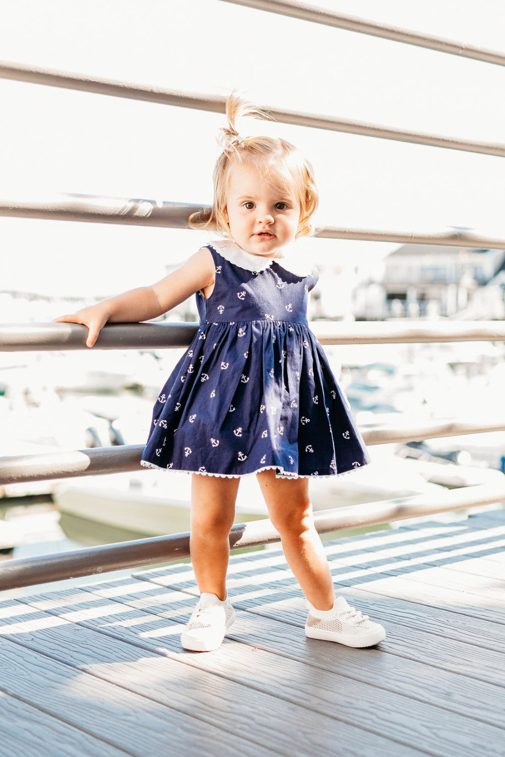 Anchors Away Baby Girl Dress|6339