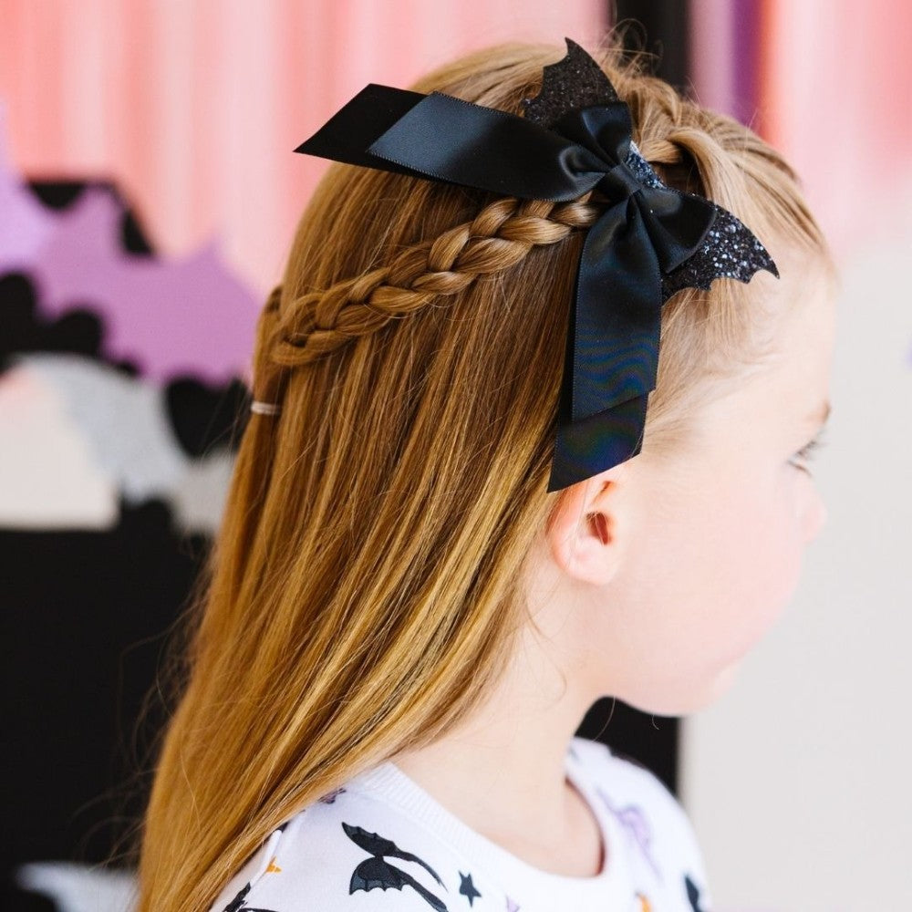 Glitter Bat Bow|9679