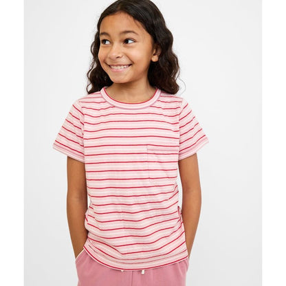 Willie T-Shirt, Petal Mini Stripe|10666
