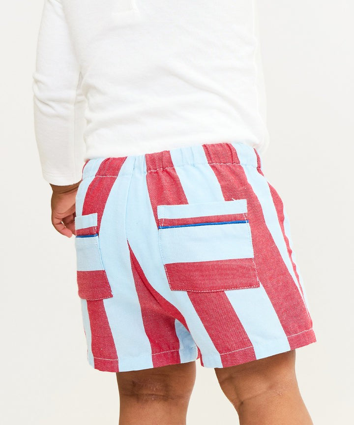 Bingo Short, Cherry Stripe|6392