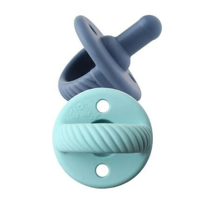 Silicon Soother- Navy/Robins Egg|13326
