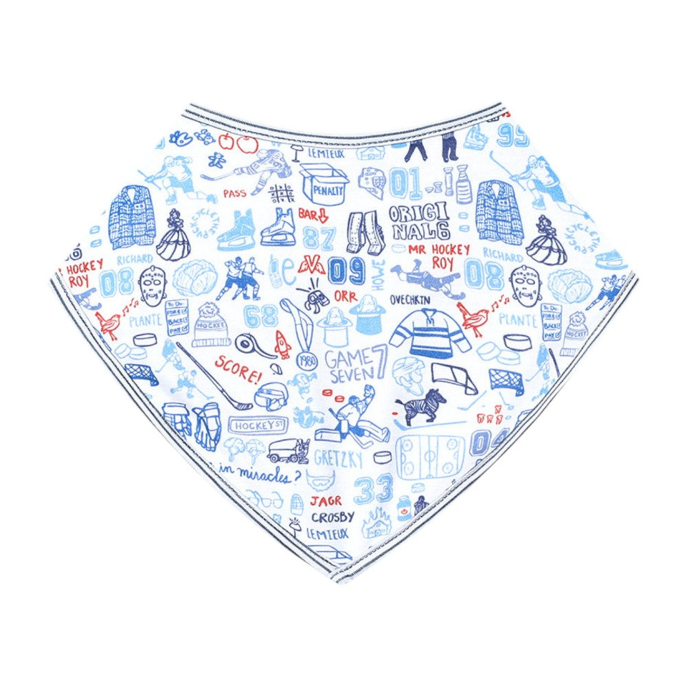 Hockey Bandana Baby Bib|10344