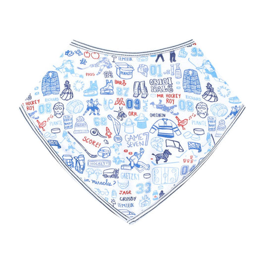Hockey Bandana Baby Bib|10344