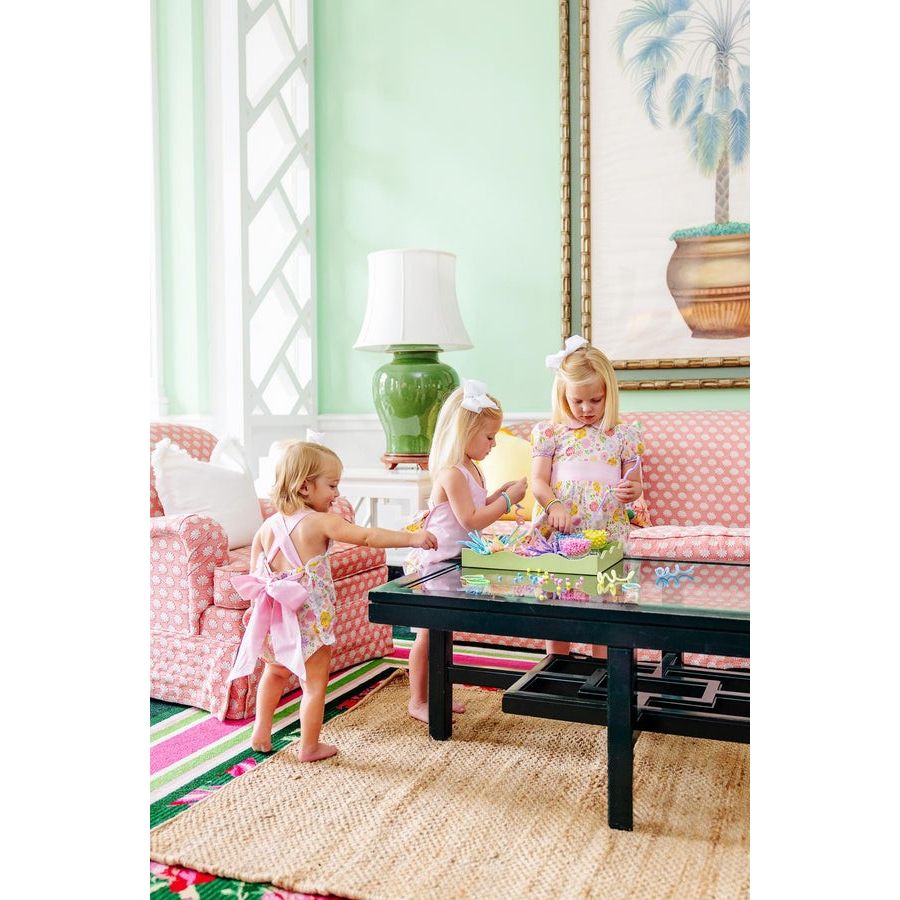 Sisi Sunsuit - Boca Grande Begonia/Hamptons Hot Pink Pique Stripe|11352