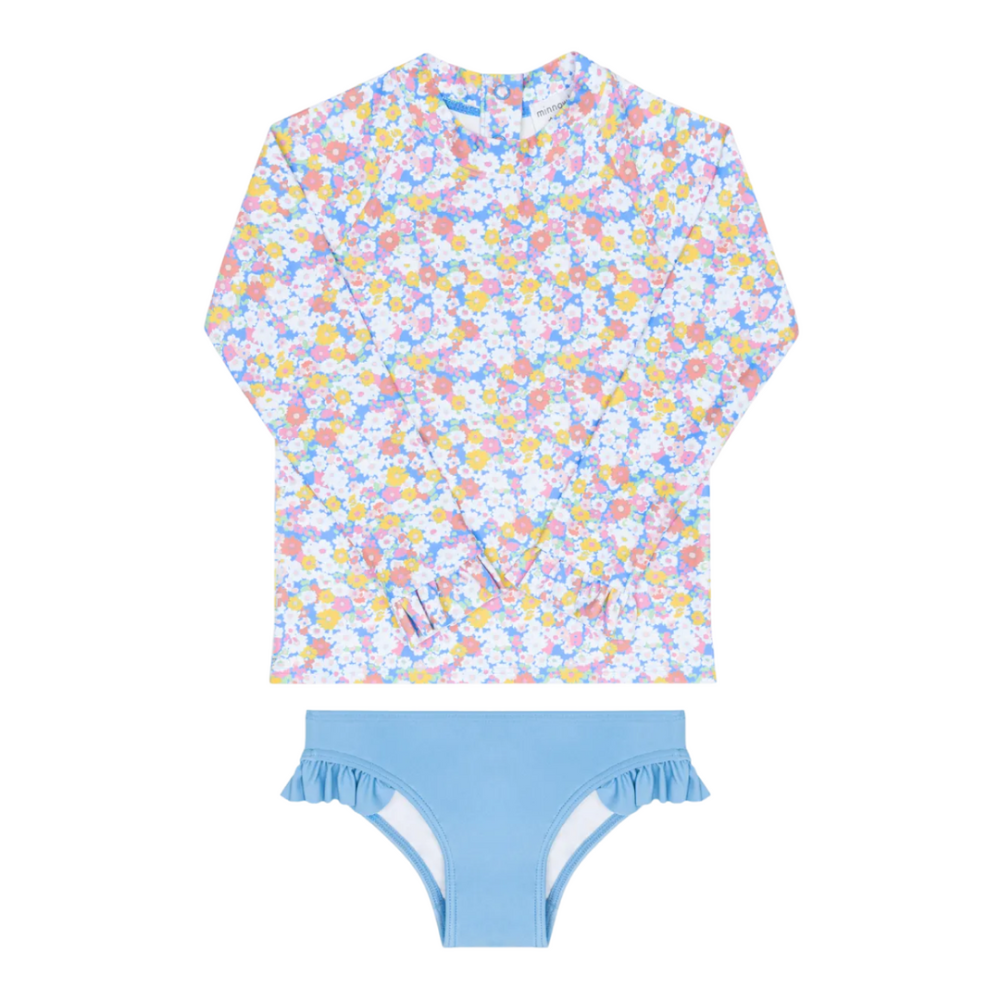 Girls jasmine blossom rashguard set|11501