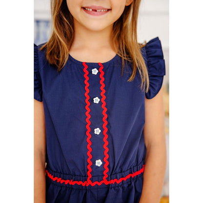 Marion Rose Romper|11348