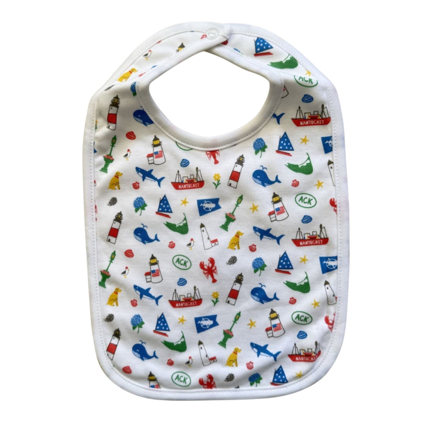 Nantucket Bound Baby Bib