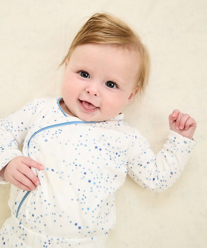 Crossbody One-piece, Blue Star|9429