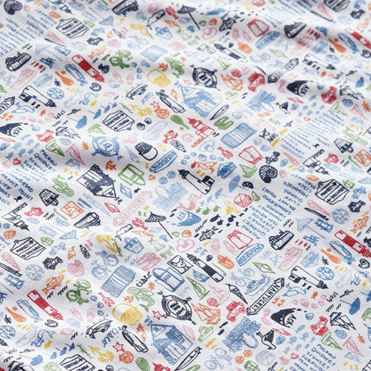Nantucket Two Piece Kids Pajamas - Madaket Multi|7359