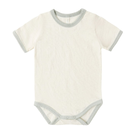 Ringer Bodysuit Seafoam|10618