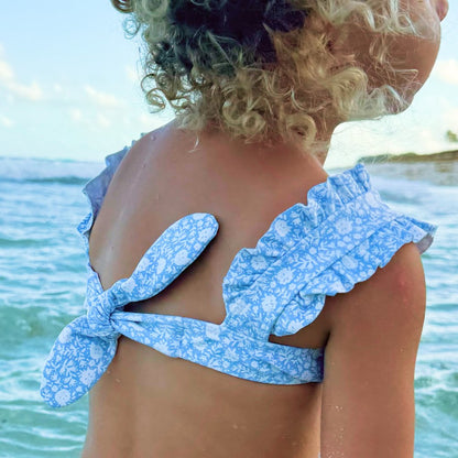 Girls Alpine Fiore Ruffle Strap Bikini|10695