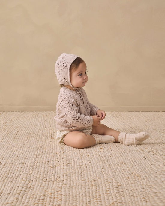 Knit Cardigan - Lilac Mist|12475
