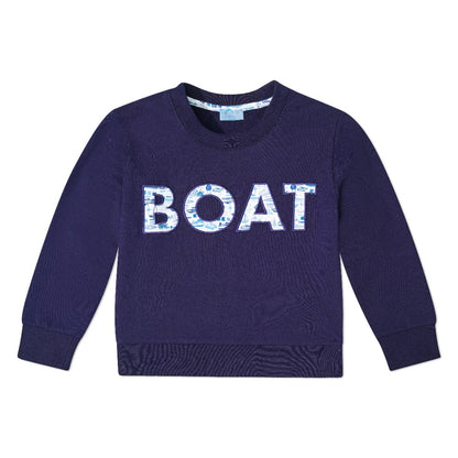 Boats Kids Crewneck Sweatshirt|8883