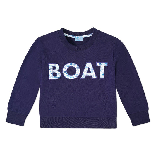 Boats Kids Crewneck Sweatshirt|8883