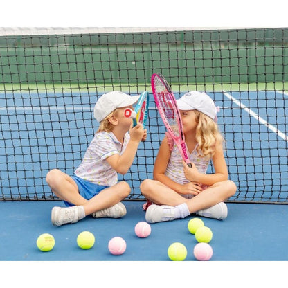 Girls' Tennis Bow Baseball Hat - white|8043