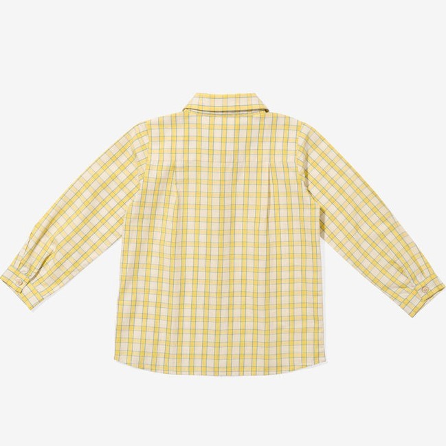 Jeffie Shirt, Yellow Picnic Check|6677