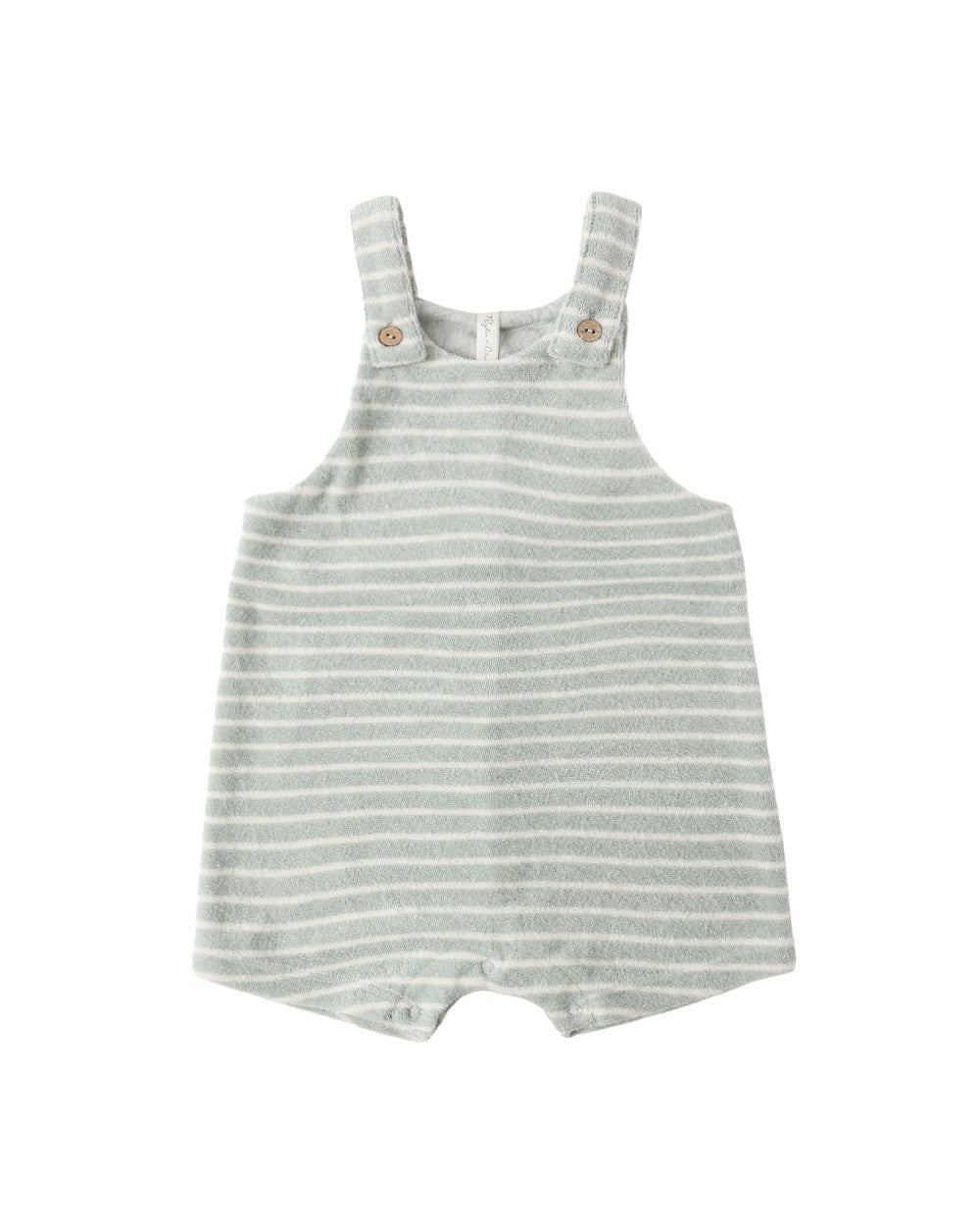 Gio Romper Seafoam Terry Stripe|10592