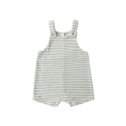 Gio Romper Seafoam Terry Stripe|10592