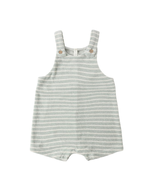 Gio Romper Seafoam Terry Stripe|10592