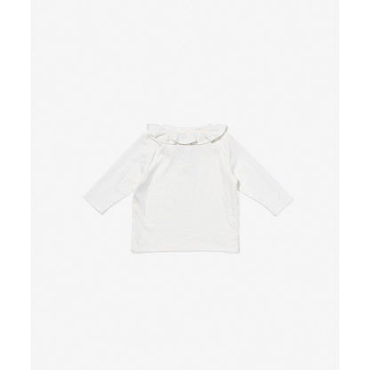 Hen Baby Shirt, Vanilla Piping|9460