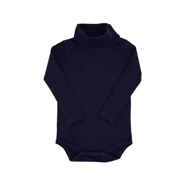 Tatum's Turtleneck Shirt & Onesie - Nantucket Navy|11904