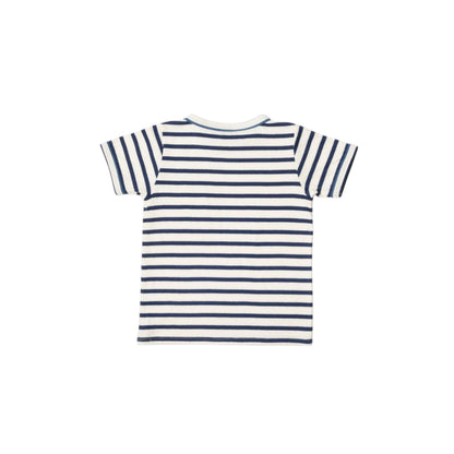 Willie T-Shirt, Navy Stripe