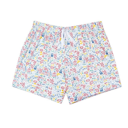 Lobster Bake Women’s Button Front Short Pajama Set|8862