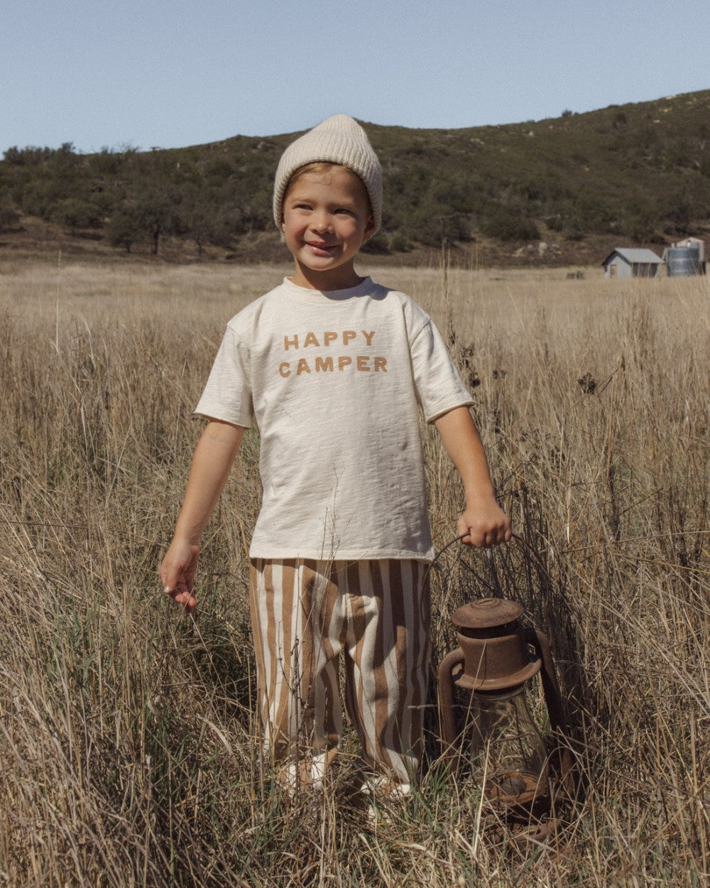 Baggy Pant Fawn Pinstripe|12282