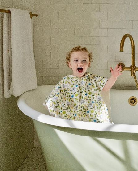 Happy Monkey Swim Poncho|7010