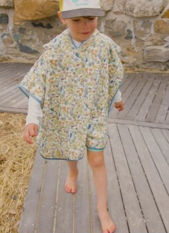 Foxy Forest Swim Poncho|7033