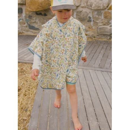 Foxy Forest Swim Poncho|7033
