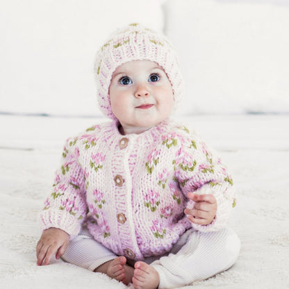 Bitty Blooms Cardigan Blush|13466