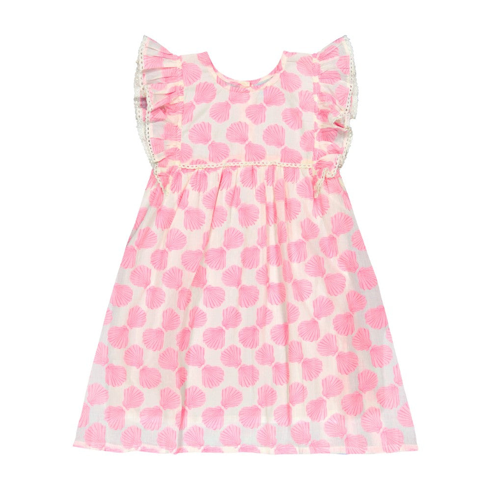 Seraphina Dress- Shell Beach Pink|11785