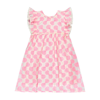 Seraphina Dress- Shell Beach Pink|11785
