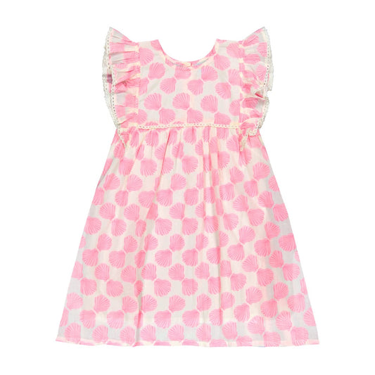 Seraphina Dress- Shell Beach Pink|11785