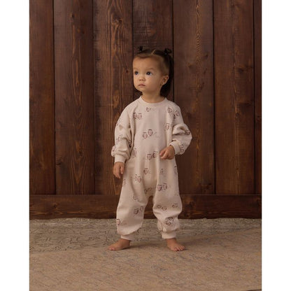Raglan Jumpsuit Owls