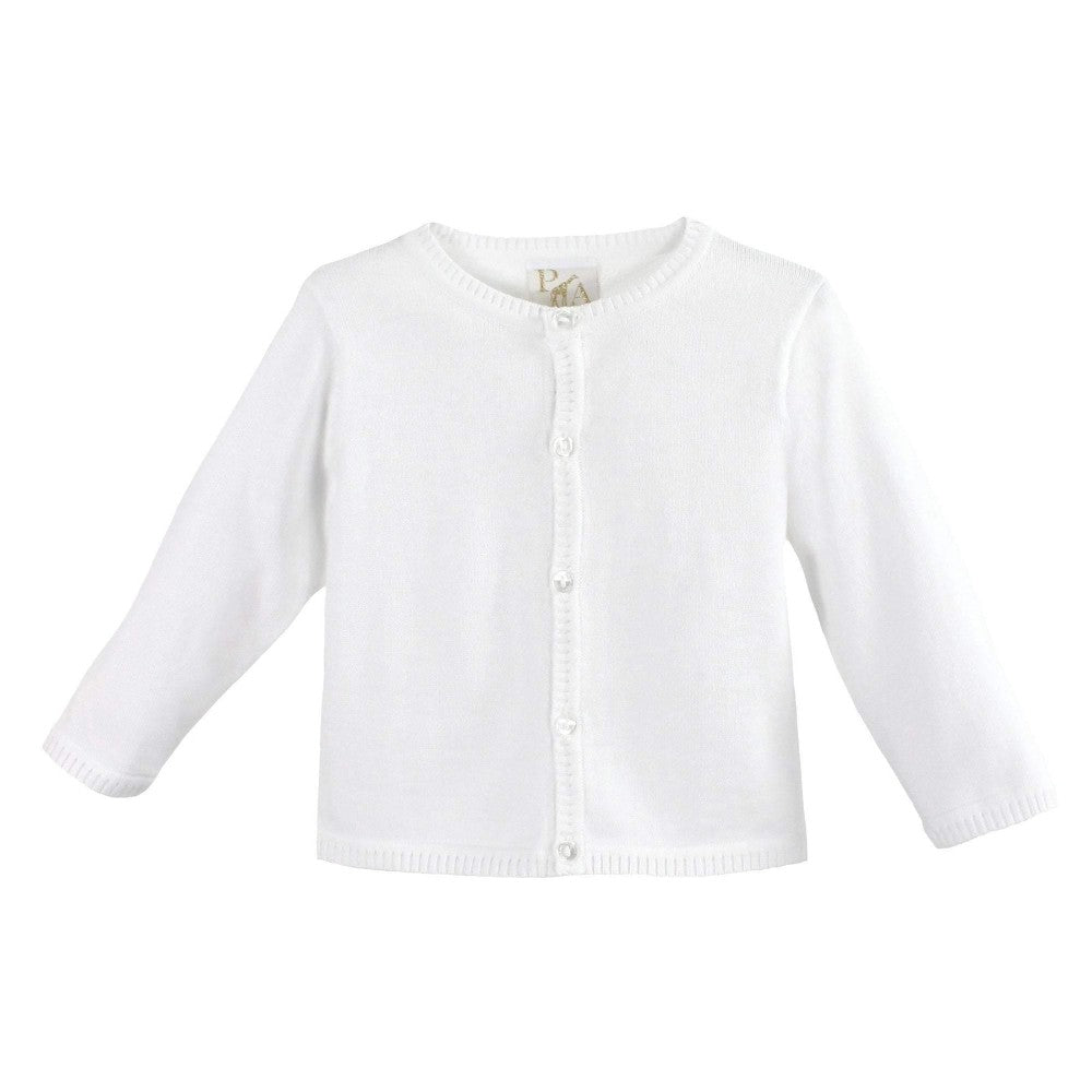 White Ladder Edge Cardigan|13300