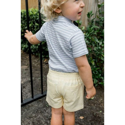 Seaside Pull On Short- Canary|8554