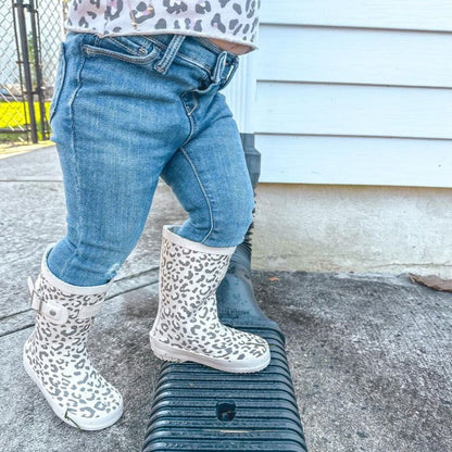 PAVLOVA WATERPROOF RAIN BOOT LEOPARD|10296