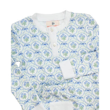 Hydrangea Garden Pajama Set|10747