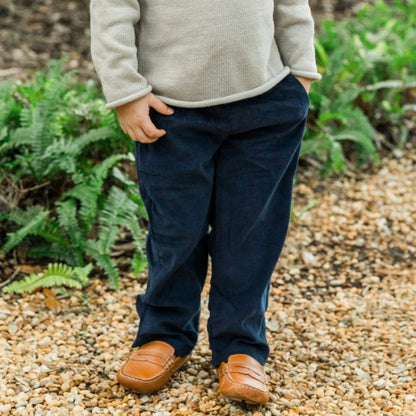 Charlie Pull On Navy Cord|5145
