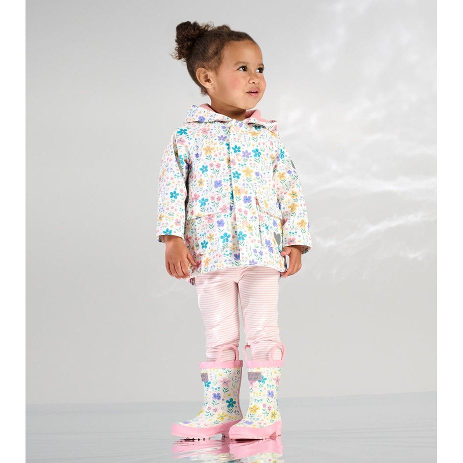 Little Garden Chicks Snap Rain Coat|11181