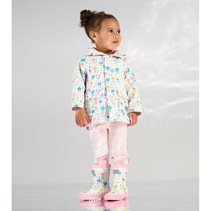 Little Garden Chicks Snap Rain Coat|11181