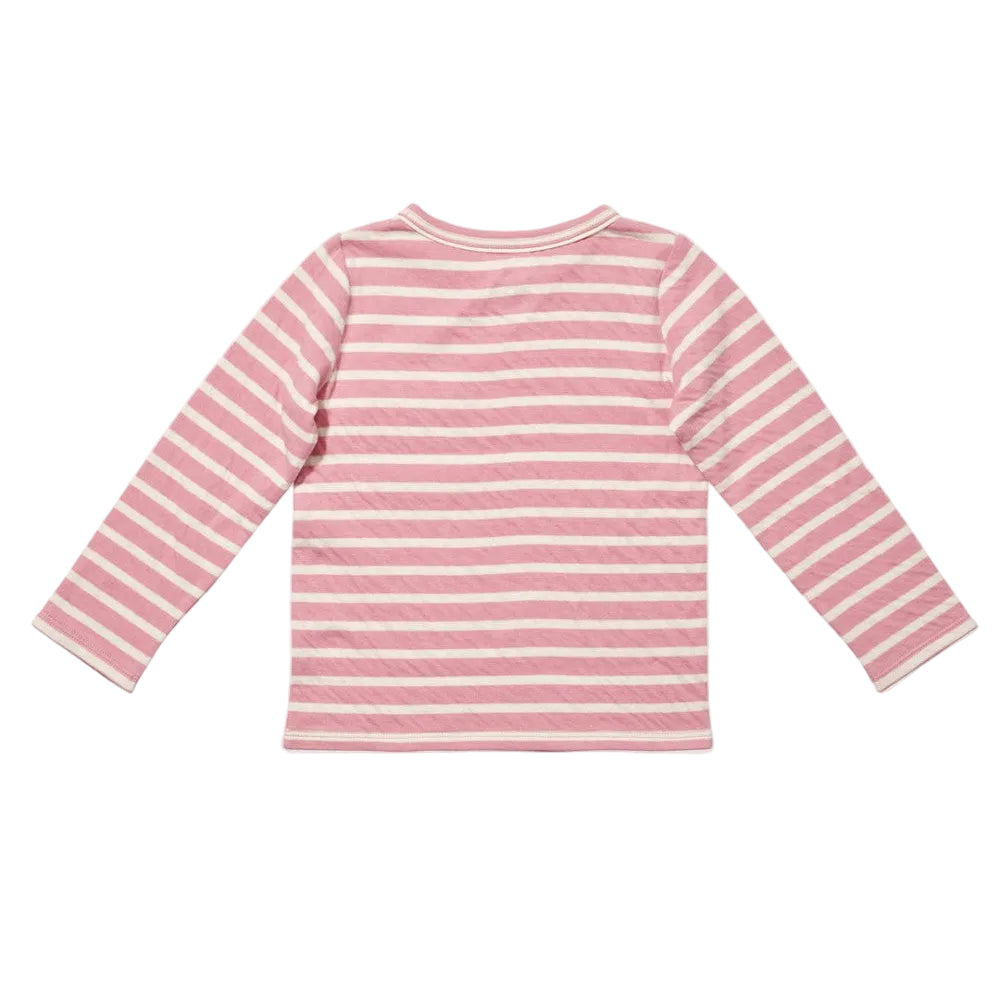Edward T-Shirt, Rose Stripe|12659