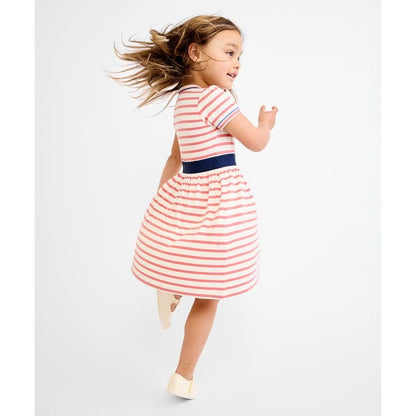 Mirren Dress, Nautical Red Stripe|6833