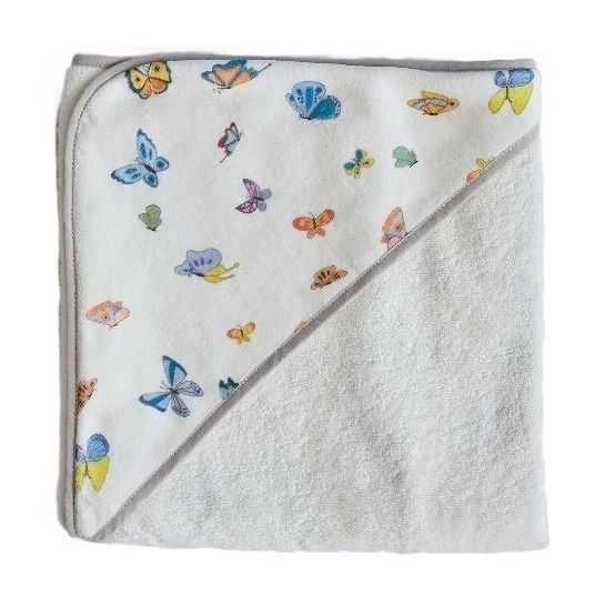 Madame Butterfly Hooded Bath Towel|7442