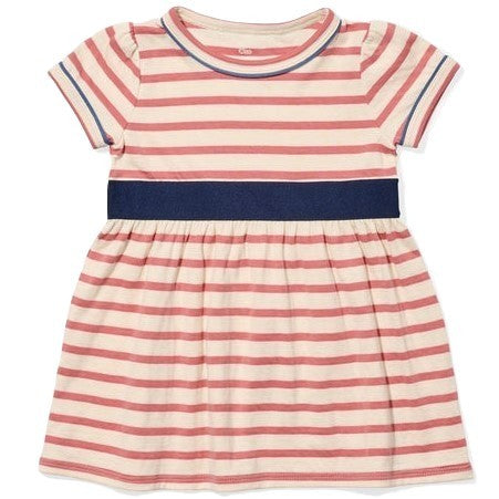 Mirren Baby Dress, Nautical Red|7493