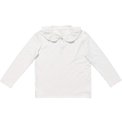 Hen T-Shirt, Vanilla Piping|9015