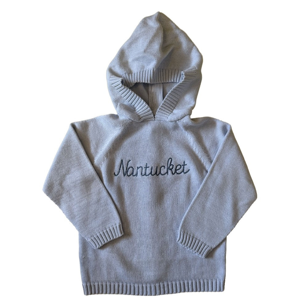 Blue Nantucket Hooded Sweatshirt|10825