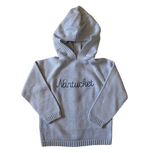 Blue Nantucket Hooded Sweatshirt|10825